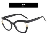 Plastic glasses with blue light protection for women 4109-PN