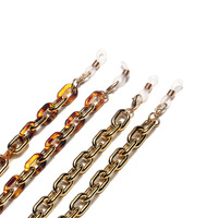 Retro fashion acrylic black glasses chain GB136(1)