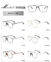 Оправа металлическая с мягким носоупором и флексом YY9108-DA