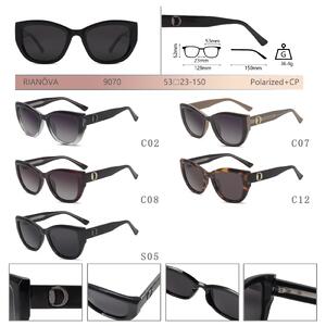 Polarized PC+CP plastic sunglasses Rianova R9070