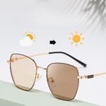 Photochromic glasses with blue light and UV protection 9656-2-GT