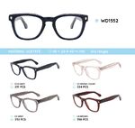 Plastic acetate eyeglasses frame WD1552