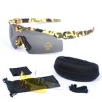 Safety shockproof tactical goggles +3 caps 战术迷彩套装3.0