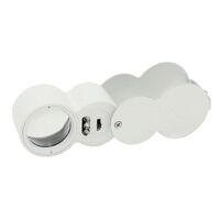 Лупа складная с универсальной подсветкой 9888-XX, размеры: ⌀25 мм. Увеличение: 40Х 