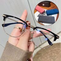 Plastic glasses with Blue ray cut protection, with case, KY1188