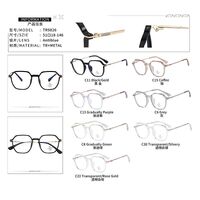 Оправа комбинированная с линзами Blue Ray Cut MAMO TR9826