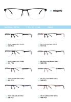 Металлическая оправа с дужками из материала TR-90 MR0079