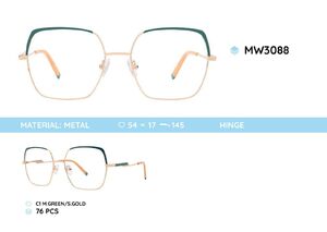 Metal women's frames for glasses MW3088