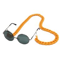 Acrylic non-slip chain, thick concave shape 29 colors, for glasses and masks GB011