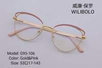 Metal ultrathin frames Wilibolo G95-106