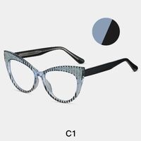TR90 plastic frame or glasses with blue light protection, with spring hinges FA87284