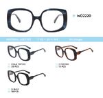 Plastic acetate eyeglasses frame for women WD2220