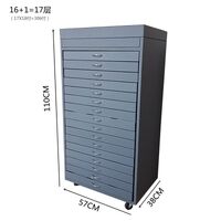 Office box - display case for frames and glasses, with a hinged lid, for 306 slots JS-C221217