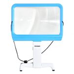 Лупа настольная с подсветкой и шейным подвесом 185115B-XX, увеличение: 2.5X