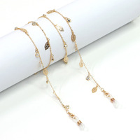Hand-made zircon eyeglass chain GL1045