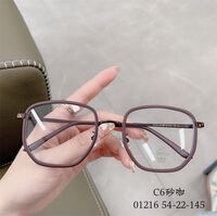 Hybrid frame, metal + TR90, with Blue Block coating SANTA 01216