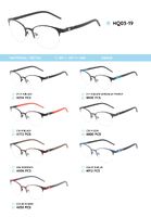 Металлическая оправа с дужками из материала TR-90 HQ03-19