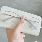 Metal frame MAMO with Blue Ray Cut protection lenses and flex F93039