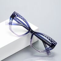 Plastic TR90 frames for glasses with Blue Ray Cut protection and flex hinges FOCUS FCS2182