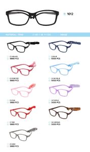 TR90 plastic eyeglasses frame for kids 1012TR