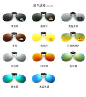 Photochromic and Polarized clip-on for glasses in case HM39