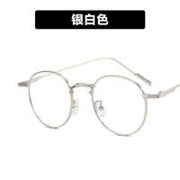 Metal glasses with blue light protection for men 8805-01171-PN