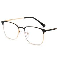 Metal glasses with blue light and UV protection 9677-2-GT