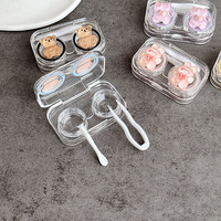 Mini soft contact lens kit W806透明熊兔猫