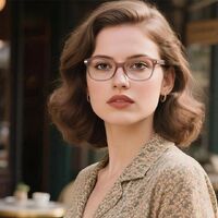 Оправа женская пластиковая из материала TR90, линзы с защитой от синего света More LS220