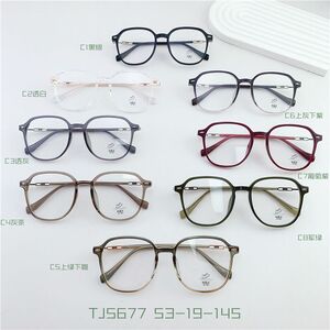 Hybrid metal + TR90 frame, with Blue Block coating SANTA TJ5677