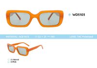 Plastic acetate frames polarized sunglasses WD5103