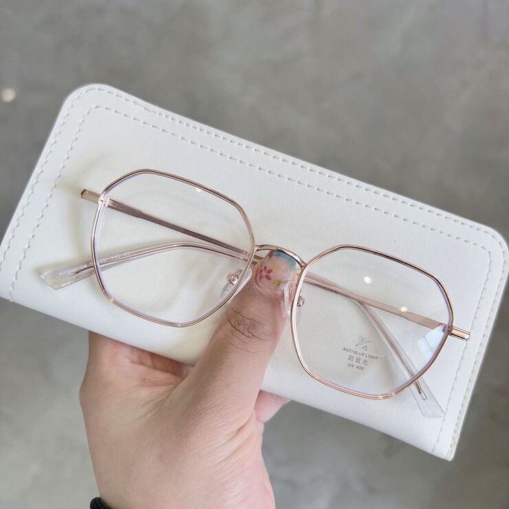 Metal frame MAMO with Blue Ray Cut protection lenses H5622