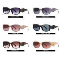 Plastic retro square sunglasses Elit 9114-EL