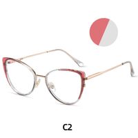 Combined frame (metal + TR90) or glasses with blue light protection, with spring hinges FA87241