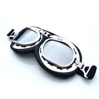 Safety shockproof sports goggles 风镜-哈雷银框-平角