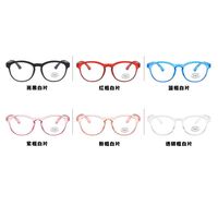 Plastic glasses with blue light protection for women 2803-PN