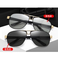 Photochromic polarized sunglasses with UV400 protection F1919-2