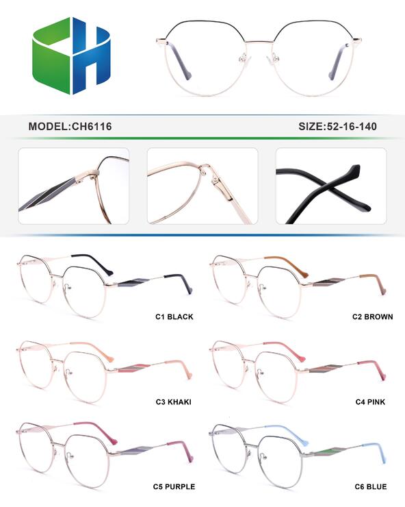 Оправа металлическая с флексом CH6116-DA