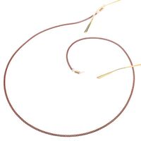 Металлическая нескользящая цепочка красного цвета, для очков и масок GL173