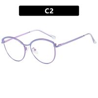 Очки металлические женские с защитой от синего света 7105-PN