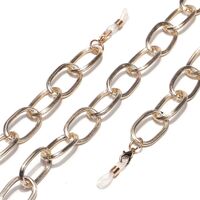 Gold-colored metal non-slip chain, thick, for glasses and masks GL1427