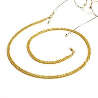 Gold-colored metal non-slip chain, for glasses and masks GL1034