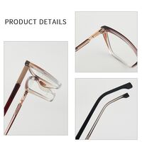 TR90 plastic frame or glasses with blue light protection, with spring hinges FA87177