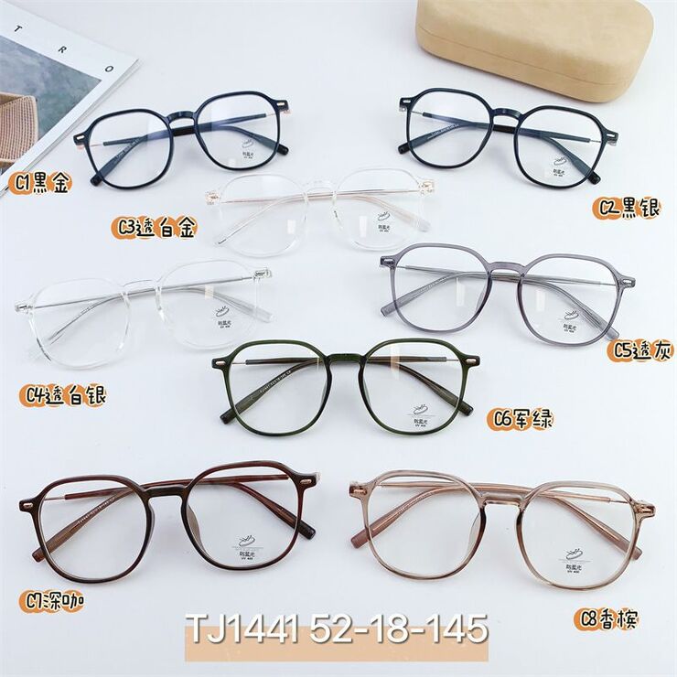 Hybrid frame, metal +tr90, with Blue Block protection SANTA TJ1441