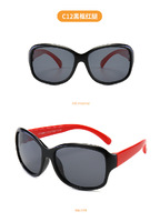 Polarized silicone sunglasses with UV400 protection for kids T11008