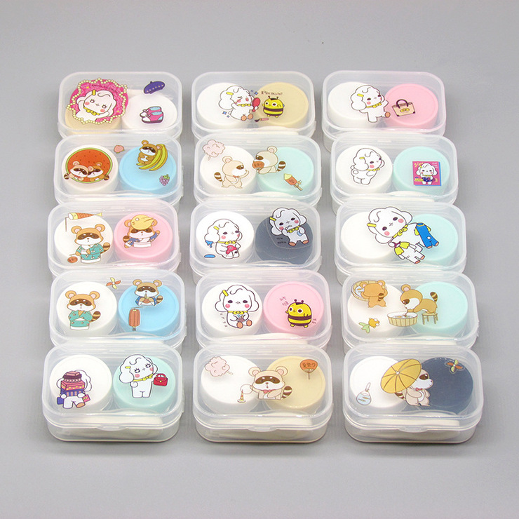 Mini set for a soft contact lens (Kits for contact lenses) W10012