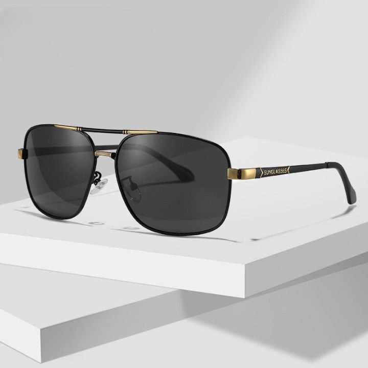 Очки металлические фотохромные с защитой от синего света 2873-GT