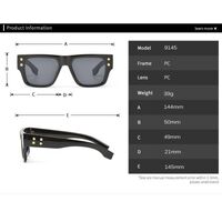 Plastic retro sunglasses Elit 9145-EL