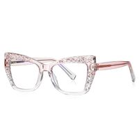 Plastic TR90 frames for glasses with Blue Ray Cut protection and flex hinges FOCUS FCS2184