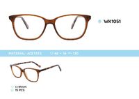 Acetate plastic frames for kids, with spring hinges WK1051